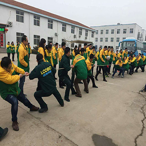 青島路博環(huán)保舉辦新年拔河比賽，喜迎2017